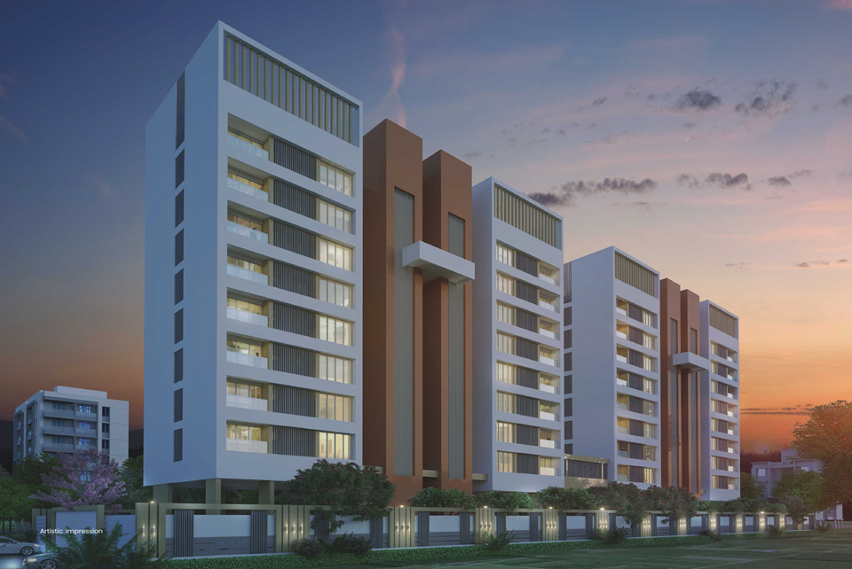 Kumar PadmaOne Aundh, Luxurious 3 BHK residences Aundh, Pune